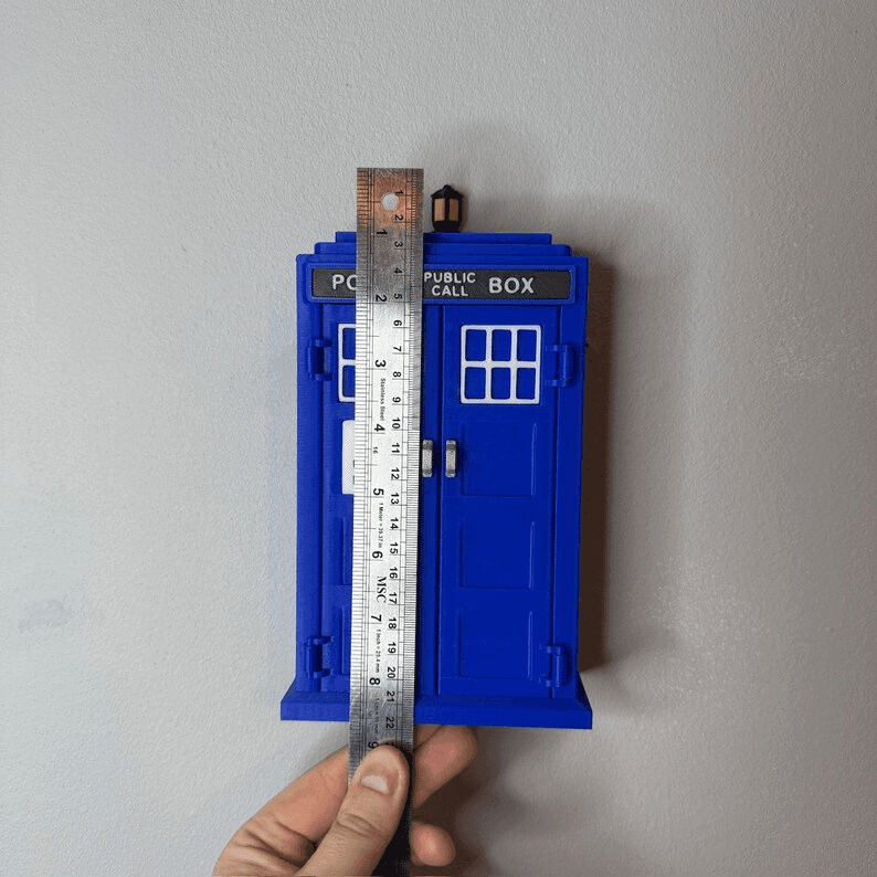 Doctor Who Inspired TARDIS Wall-Mounted Key Holder
