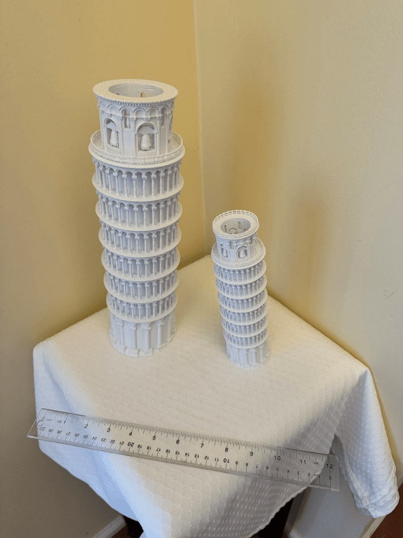 Leaning Tower of Pisa Miniature Model | Desk Decor