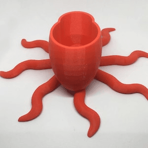 Middle Finger Octopus Planter – Funny Novelty Succulent Pot