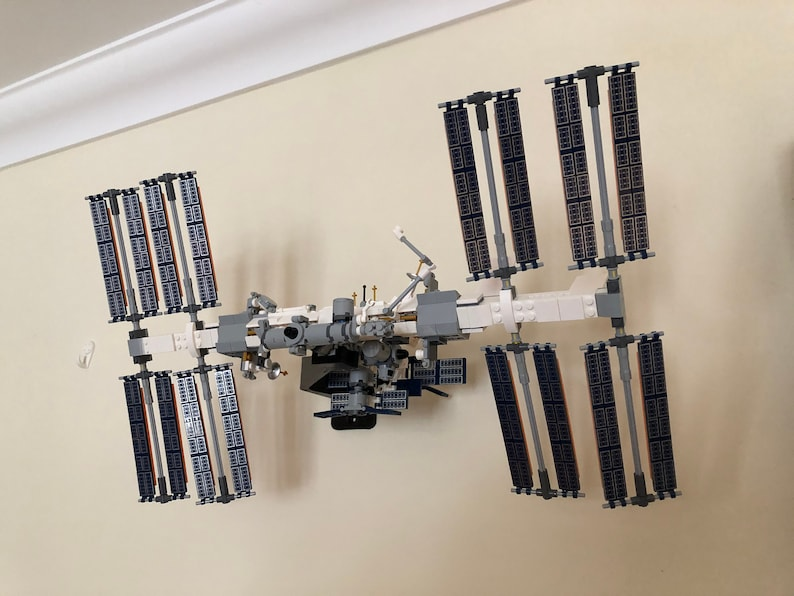 ISS Inspired Wall Mount for Space Station Models