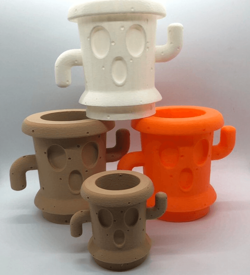 Lloid Gyroid Inspired Planter – Animal Crossing Fan Gift
