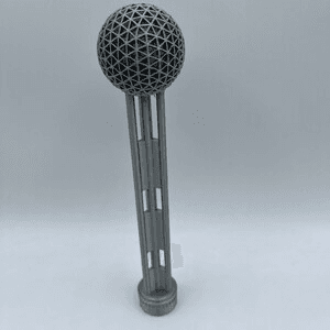 Reunion Tower Inspired Dallas Landmark Replica Model