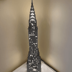 Chrysler Building Light-Up Miniature Model | NYC Landmark