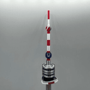 Danube Tower Inspired Miniature Model Figurine