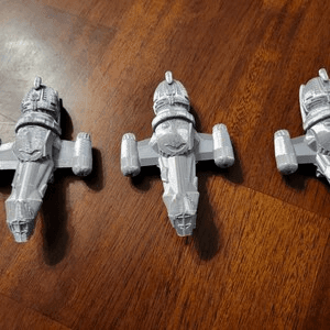 Serenity Firefly-Inspired Mini Ship Models – Set of 3