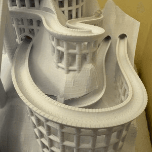 Marble Run Spiral Tower Horn Model – Digital STL Files