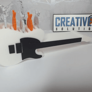 Telecaster-Style Guitar Pick Holder | Guitarist Gift