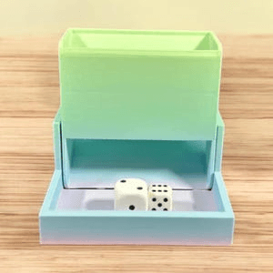 Compact Folding Dice Tower – Portable Tabletop RPG Roller
