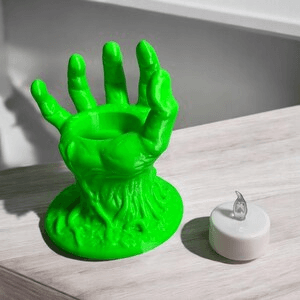 Zombie Hand Halloween Tea Light Candle Holder