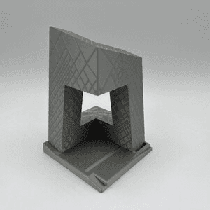 CCTV Headquarters Inspired Architectural Desk Model