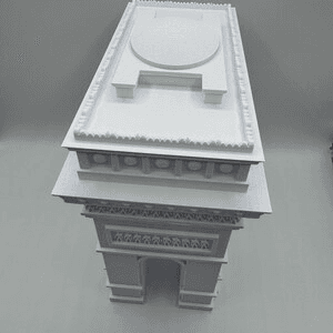 Arc de Triomphe Inspired Miniature Landmark Model