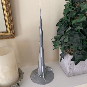 Burj Khalifa Inspired Tower Model | Dubai Skyline Figurine