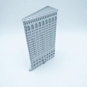 Flatiron Building Miniature Model – NYC Skyline Collectible