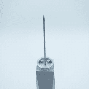 One World Trade Center Inspired Miniature Tower Model