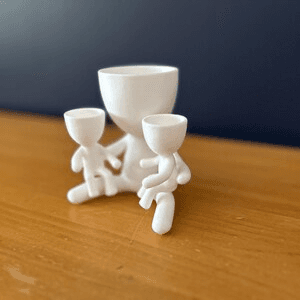 Family Figure Succulent Pot Set | Mom & Kids Planter