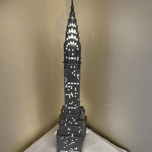 Chrysler Building Light-Up Miniature Model | NYC Landmark