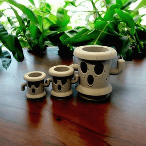 Lloid Gyroid Inspired Planter – Animal Crossing Fan Gift