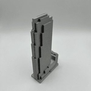 30 Rockefeller Plaza Inspired Miniature Skyscraper Model