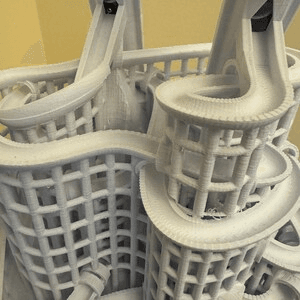 Marble Run Spiral Tower Horn Model – Digital STL Files