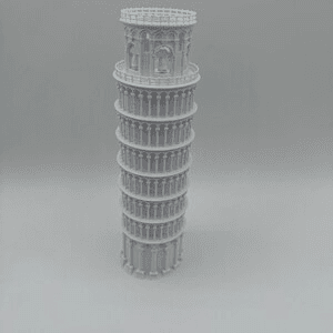 Leaning Tower of Pisa Miniature Model | Desk Decor