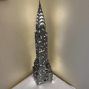 Chrysler Building Light-Up Miniature Model | NYC Landmark
