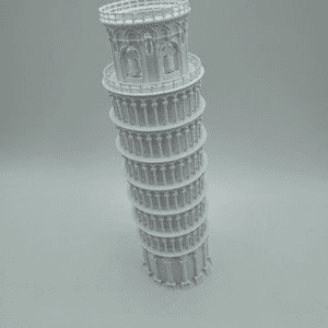 Leaning Tower of Pisa Miniature Model | Desk Decor