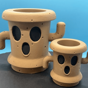 Lloid Gyroid Inspired Planter – Animal Crossing Fan Gift