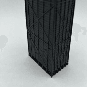 John Hancock Center Inspired Miniature Skyscraper Model