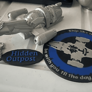Serenity Firefly-Inspired Mini Ship Models – Set of 3