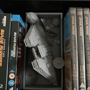Millennium Falcon Inspired Book Nook Wall Mount Bracket
