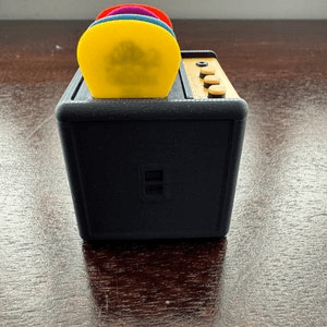 Amplifier-Style Guitar Pick Holder & Desk Organiser