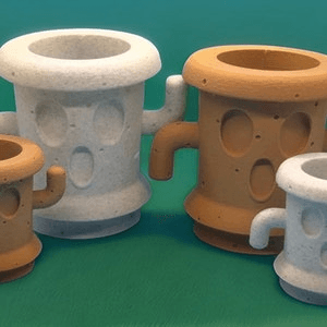 Lloid Gyroid Inspired Planter – Animal Crossing Fan Gift