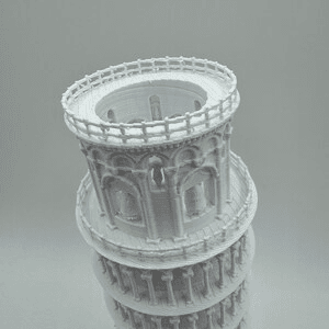 Leaning Tower of Pisa Miniature Model | Desk Decor