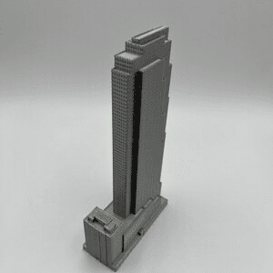 30 Rockefeller Plaza Inspired Miniature Skyscraper Model