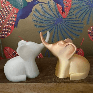 Playful Elephant Ring Holder & Jewellery Dish