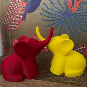 Playful Elephant Ring Holder & Jewellery Dish
