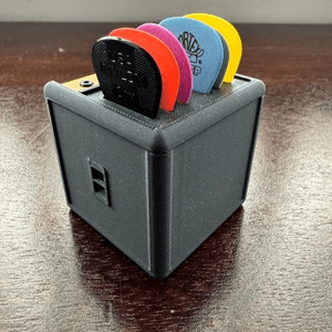 Amplifier-Style Guitar Pick Holder & Desk Organiser