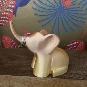Playful Elephant Ring Holder & Jewellery Dish