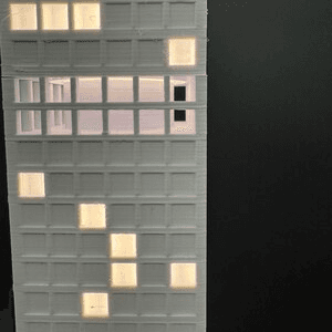 World Famous Skyline Light-Up Glowing Desk Model Display