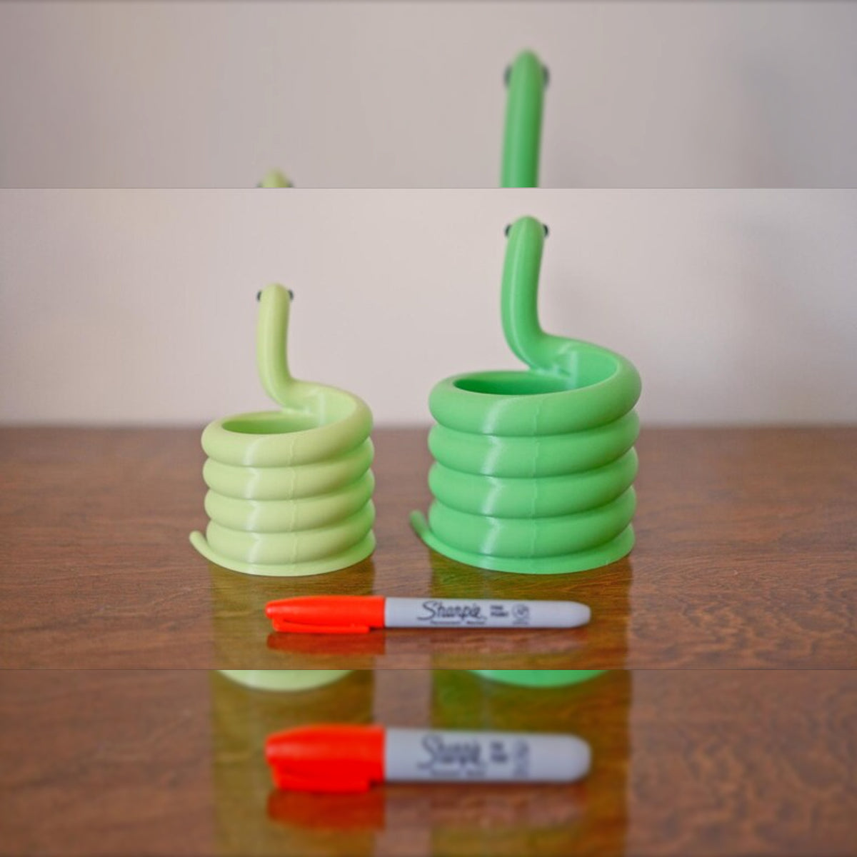 Cobra Snake Pen Holder & Desktop Planter Organiser