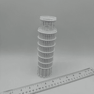 Leaning Tower of Pisa Miniature Model | Desk Decor