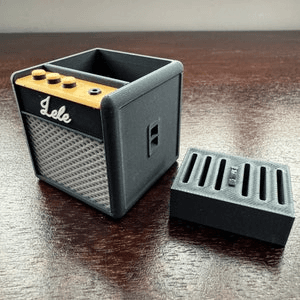 Amplifier-Style Guitar Pick Holder & Desk Organiser