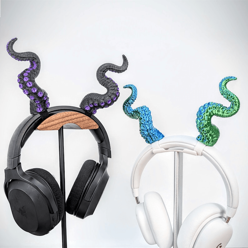 Tentacle Horns Headphone Accessory | Kraken Style