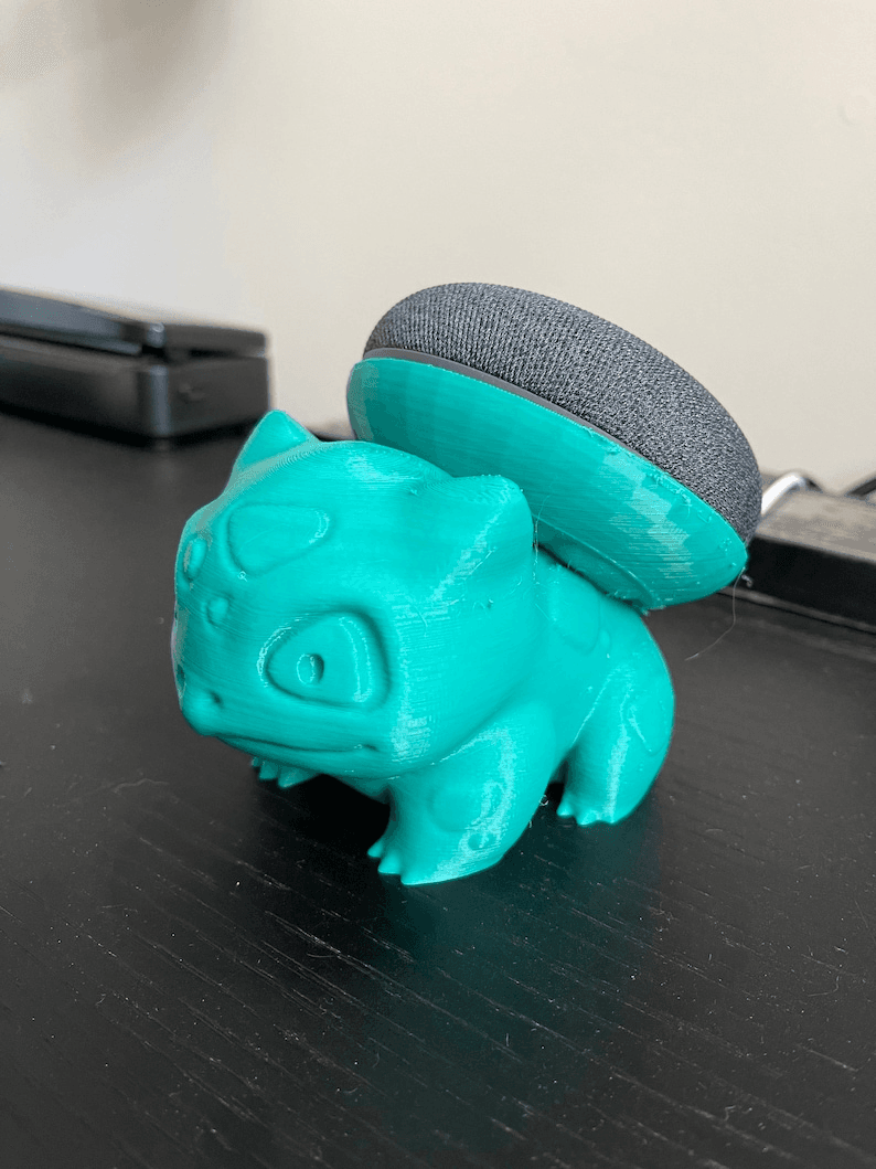 Bulbasaur-Inspired Google Nest Mini Stand & Holder