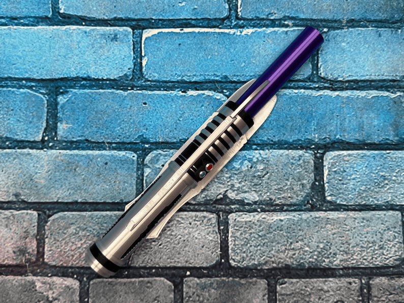 Revan Inspired Lightsaber Cosplay Prop – Purple Hilt