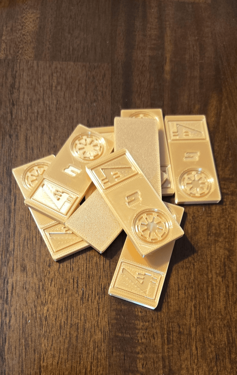 Star Wars-Inspired Republic Credits Cosplay Currency Props