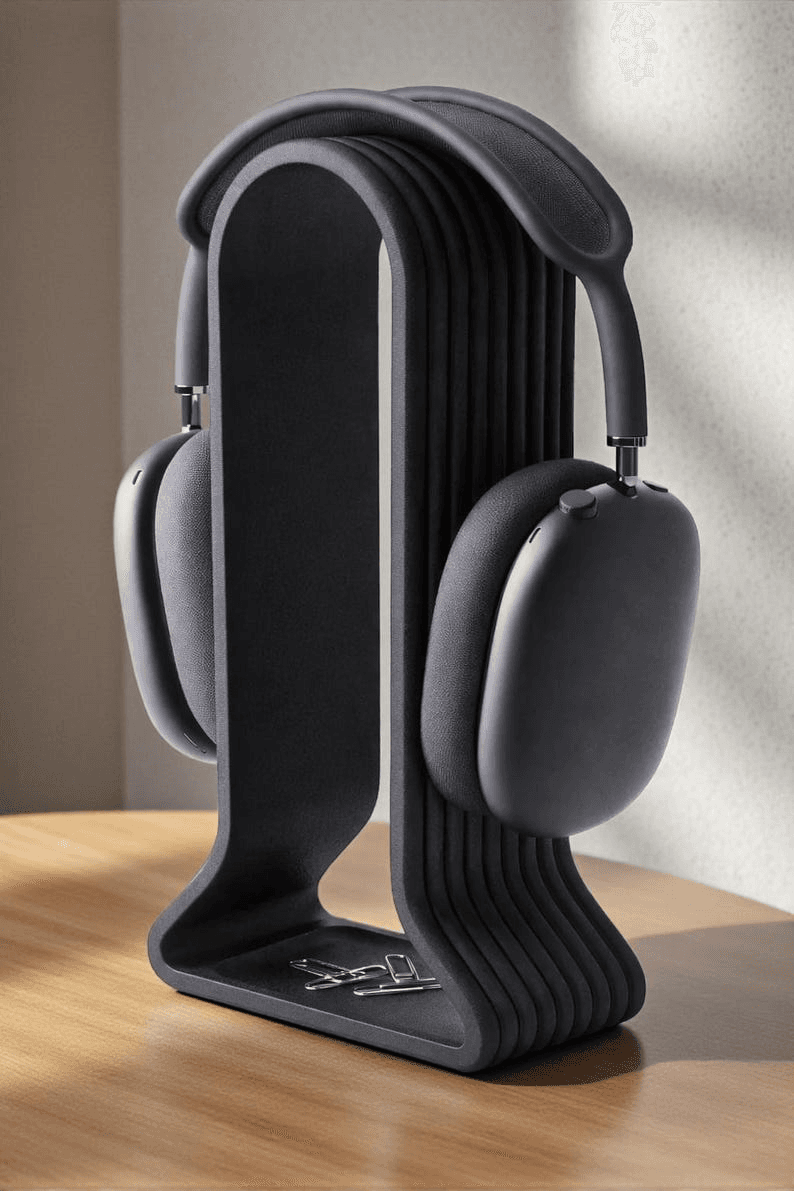 Modern Arch Headphone Stand | Minimalist Desk Organiser