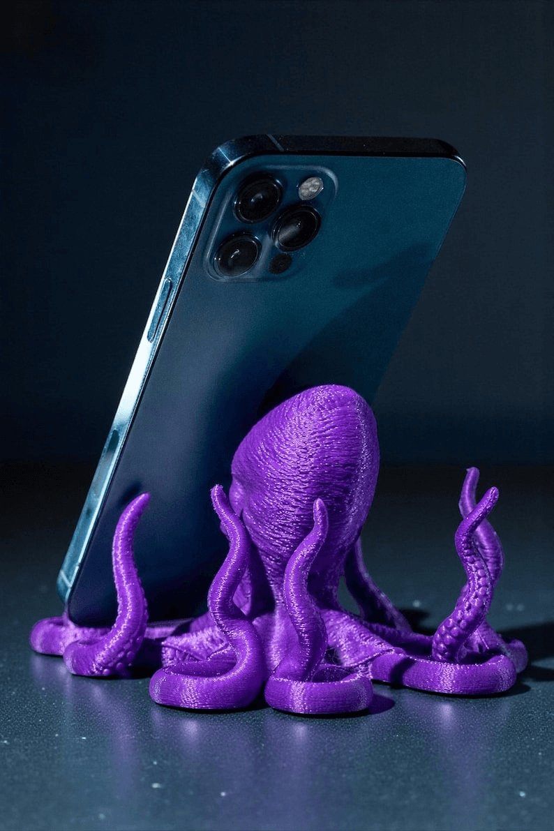 Octopus Tentacle Phone & Tablet Stand – Novelty Desk Holder