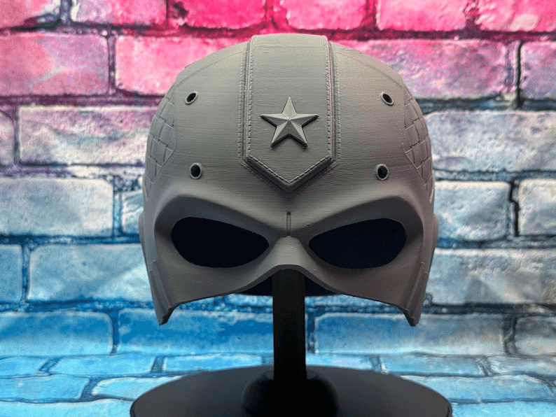Red Guardian-Inspired Helmet Raw Kit | Fan Cosplay