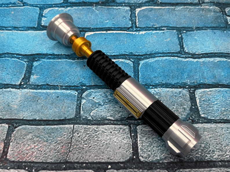 Obi-Wan Kenobi Inspired Lightsaber Hilt – Jedi Fan Replica